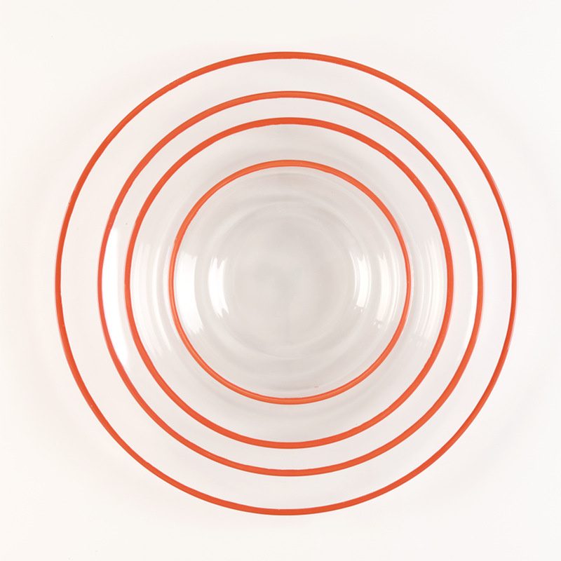 Wholesale Glass Charger Plate PZ-010 - Image 4